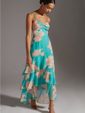 hutch halter striped maxi dress Hutch Halter Striped Maxi Dress